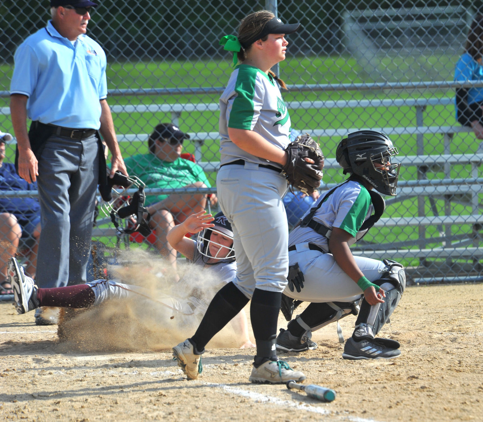Rockridge at Alleman softball